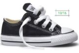 Tenis Converse Color Negro Para Bebé